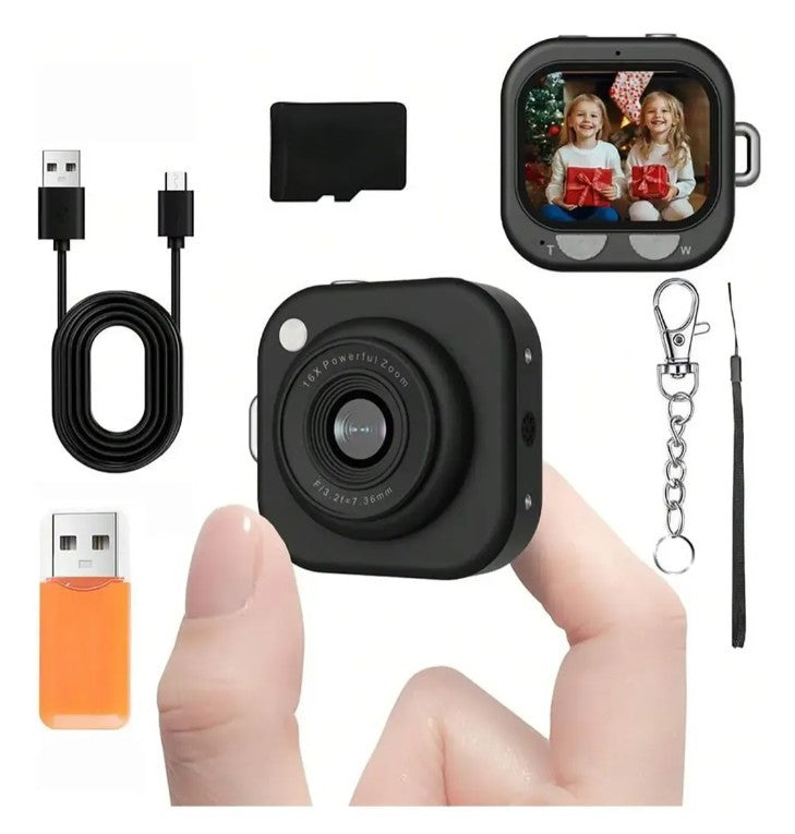 Cámara Digital W&o Q16 Compacta Y Versátil Ultra Mini Tipo