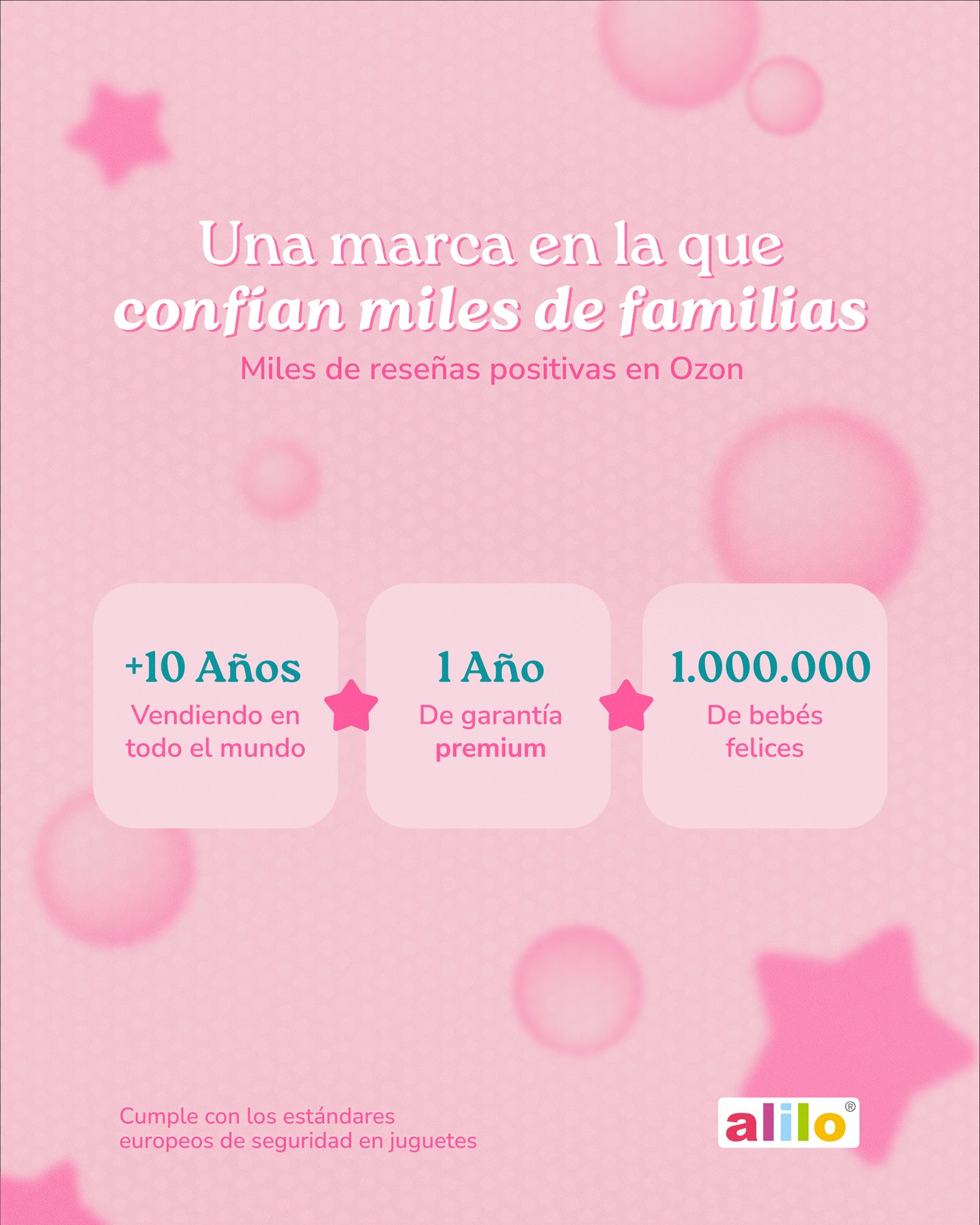 Conejito inteligente Alilo rosa