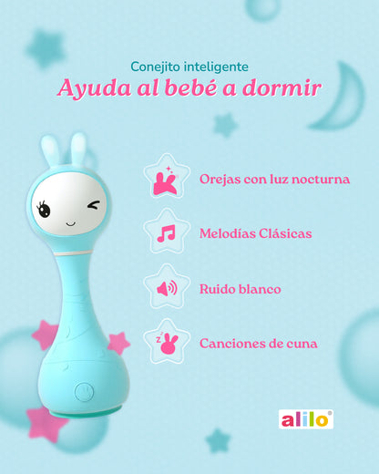 Conejito inteligente Alilo azul