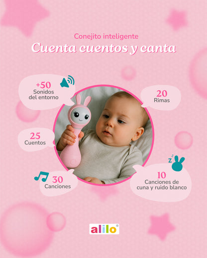 Conejito inteligente Alilo azul