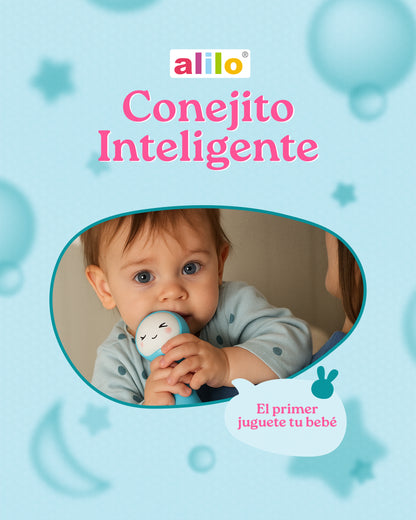 Conejito inteligente Alilo azul