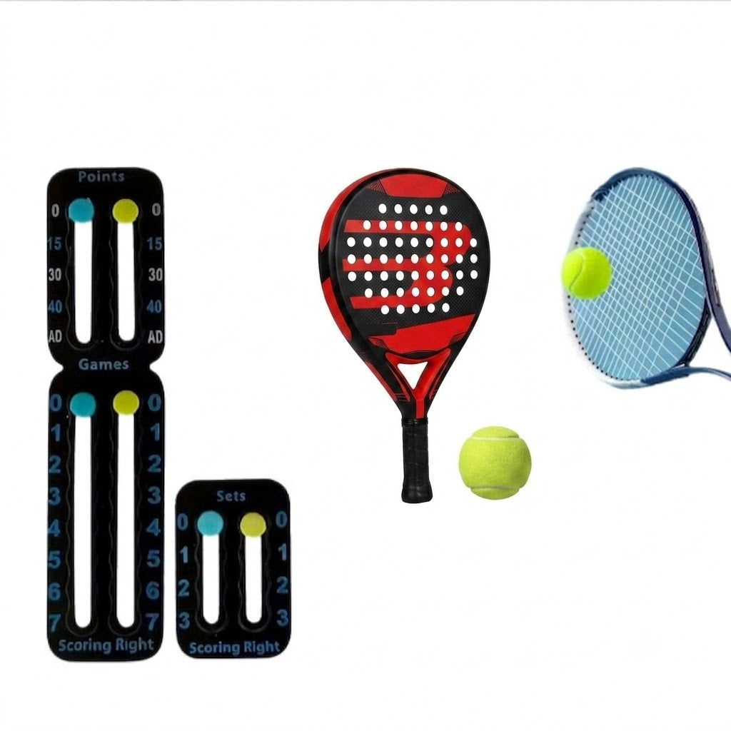 Marcador De Puntos Portátil Para Tenis Y Pádel