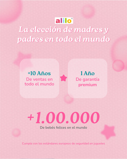 Conejito inteligente Alilo azul
