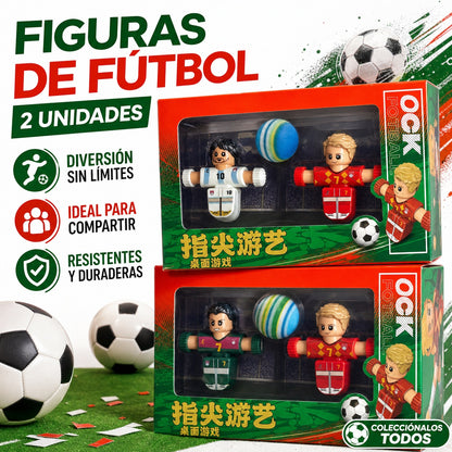 Fut Magic Set X2 Jugadores Spinner Con Pelota Y Base