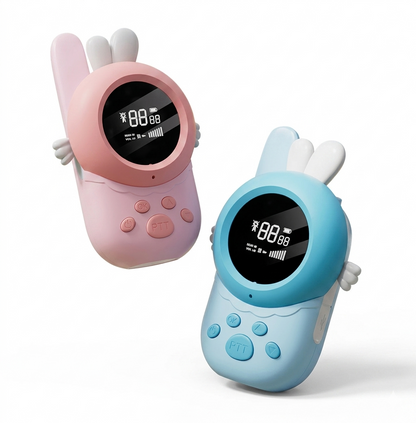 Set 2 Walkie Talkies Para Niños Diseño Animales
