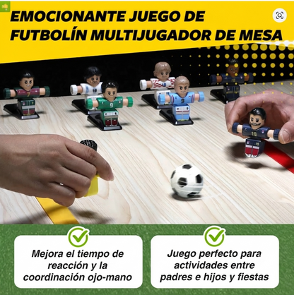 Fut Magic Set X2 Jugadores Spinner Con Pelota Y Base