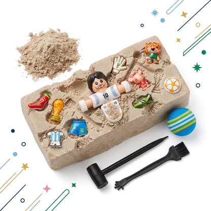 Kit Arqueología Niños Excavación Fósiles Figuras Sorpresa