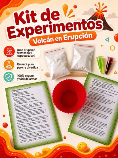 Kit Experimentos Científicos 3 En 1 Para Chicos