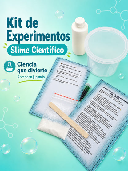 Kit Experimentos Científicos 5 En 1 Para Chicos