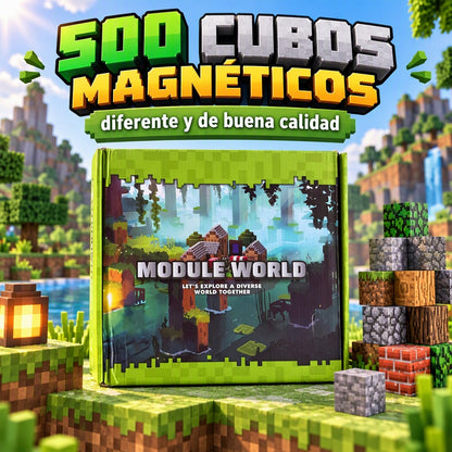Bloques Magnéticos My World Kit Construcción Niños