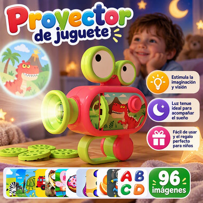 Linterna Proyector Infantil Juguete Led 96 Imágenes