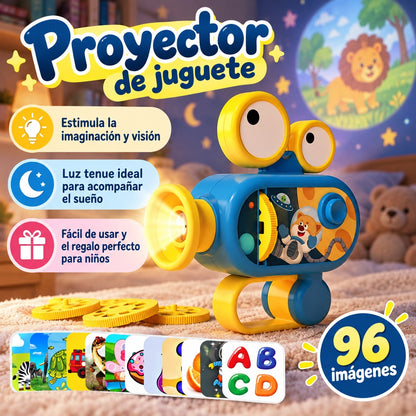 Linterna Proyector Infantil Juguete Led 96 Imágenes
