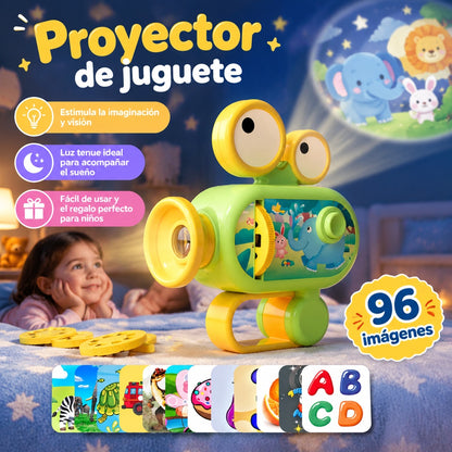 Linterna Proyector Infantil Juguete Led 96 Imágenes