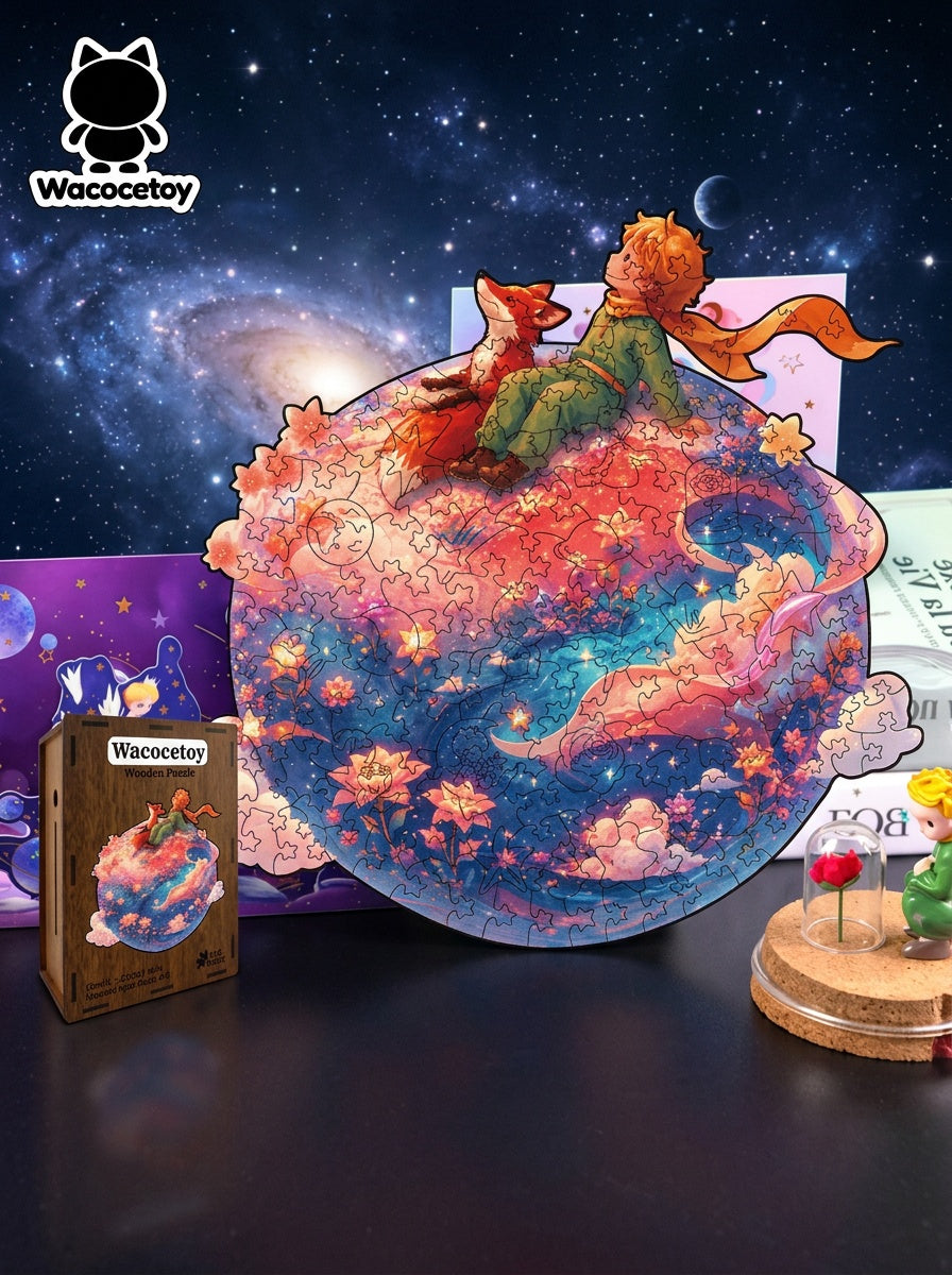 Puzzle Madera El Principito 3d Dificultad Alta