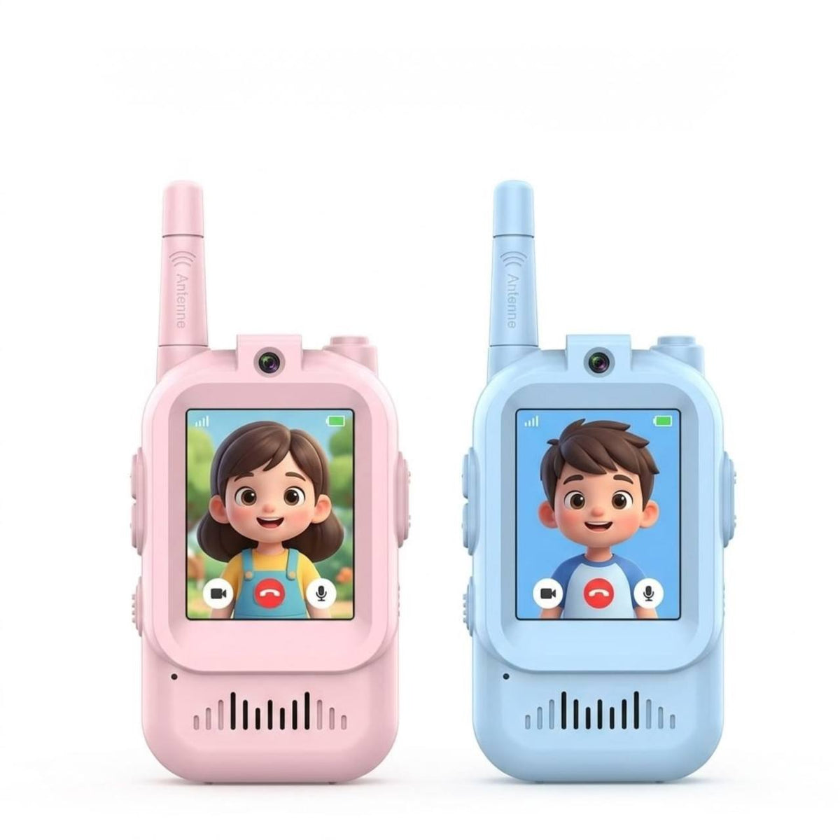 Walkie Talkie Video Camara Infantil Handy Recargable Hd X2