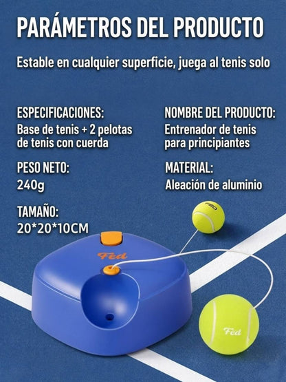 Base De Entrenamiento Con 2 Pelotas De Rebote - Azul