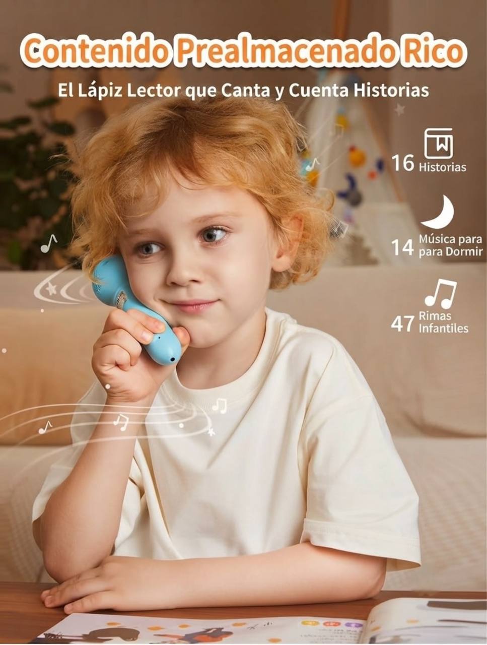 Lápiz Lector Interactivo Alilo Con Libros