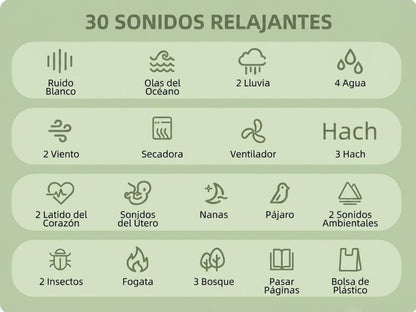 Máquina de ruido blanco Alilo Pocket Soother para bebés