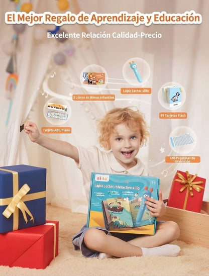 Lápiz Lector Interactivo Alilo Con Libros