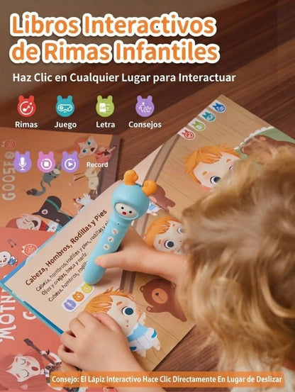Lápiz Lector Interactivo Alilo Con Libros