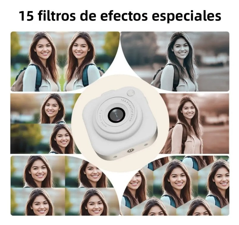 Cámara Digital W&o Q16 Compacta Y Versátil  Ultra Mini Tipo