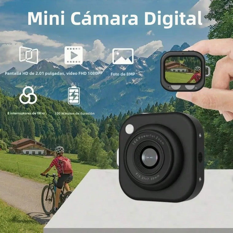 Cámara Digital W&o Q16 Compacta Y Versátil  Ultra Mini Tipo
